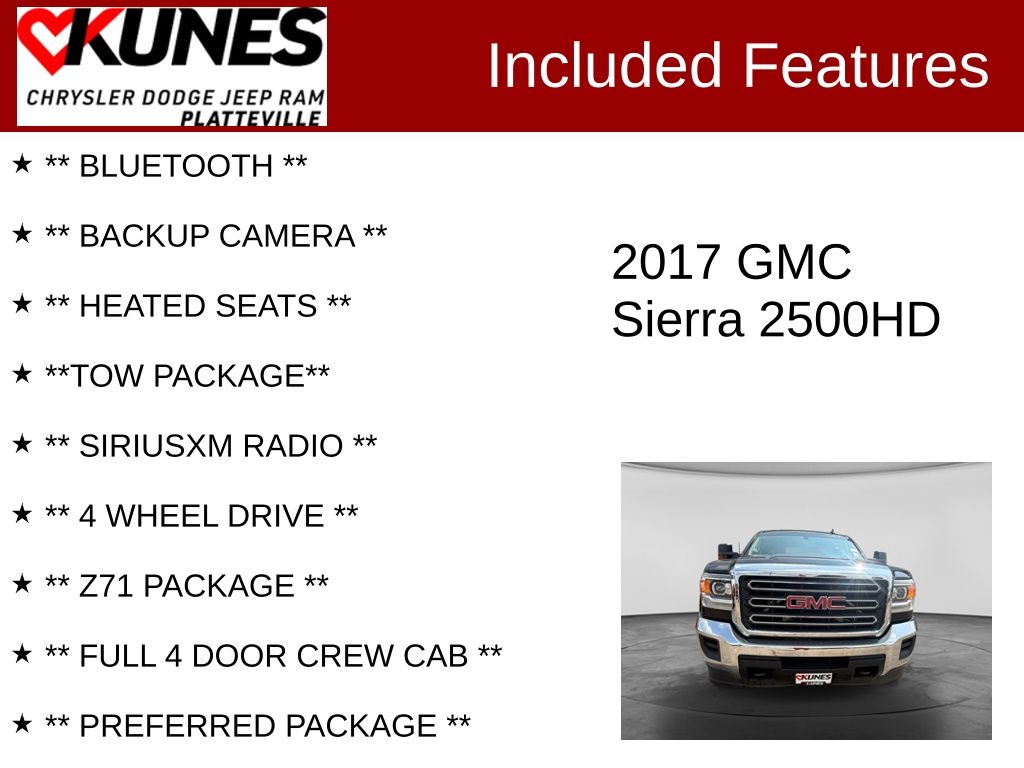 gmc sierra 2500hd 2017 1GT12SEG1HF138719 image gmc sierra 2500hd 2017 1GT12SEG1HF138719 image